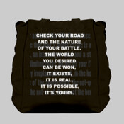The Nature of Your Battle... - BAGedge 12 oz. Canvas Book Tote